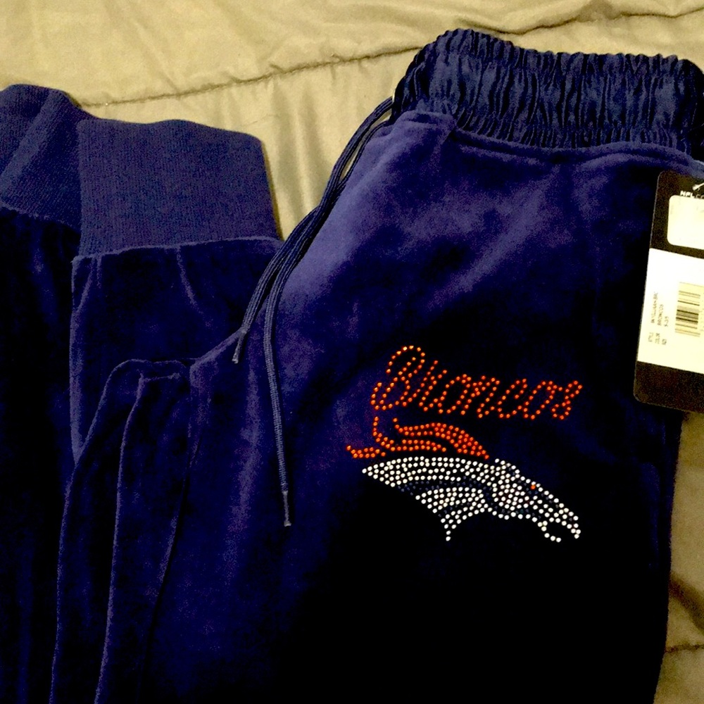 DENVER BRONCOs (NFL) PLUSH SWEATPANTs